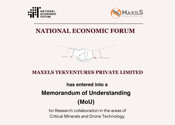 MoU Signed With National Economic Forum